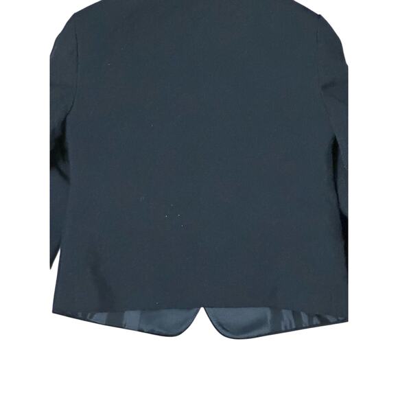 Nautica Formal Suit Jacket Single Button Notched Lapel Front Pocket Black 2T NWT - Picture 5 of 7